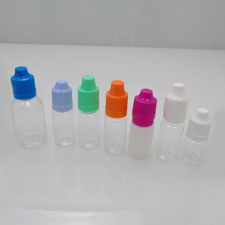 3-10ml压旋盖电子烟油瓶，PET材质，用于烟油瓶，滴液瓶，眼药瓶，印油瓶，色素瓶，香精瓶