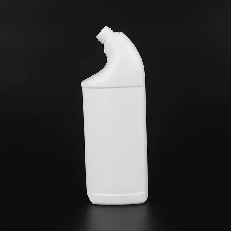 弯头洁厕液瓶 歪嘴瓶 500ml洁厕灵瓶子 PE塑料瓶